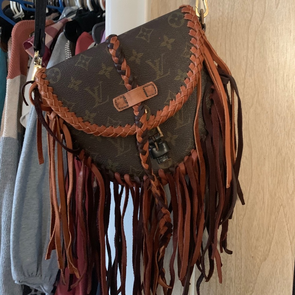 Louis Vuitton Boho Fringe Crossbody Purse